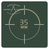 Round Strap End Punch