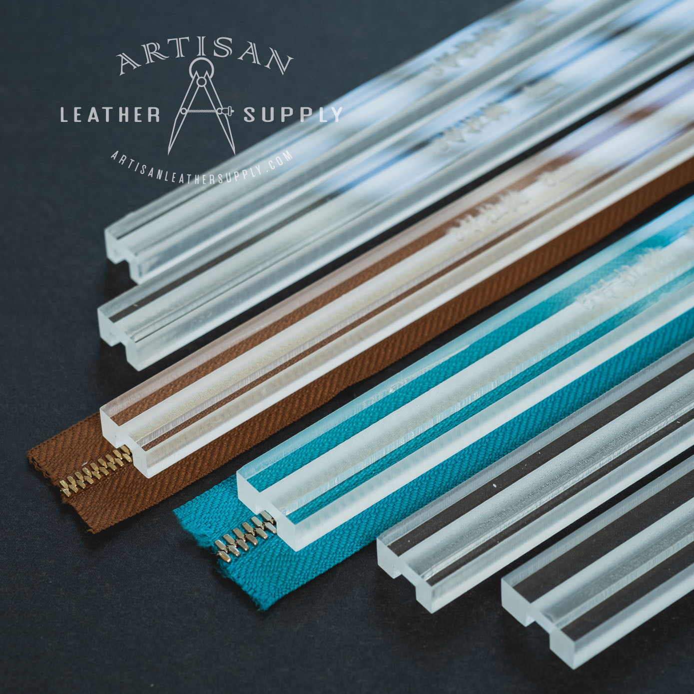 Acrylic Zipper Glue Guide artisan leather supply