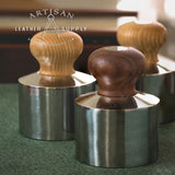 Leather Weight - Stainless Steel