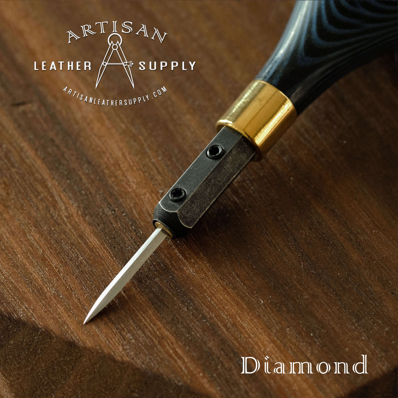 STITCHING AWL - INTERCHANGEABLE BLADE - G10