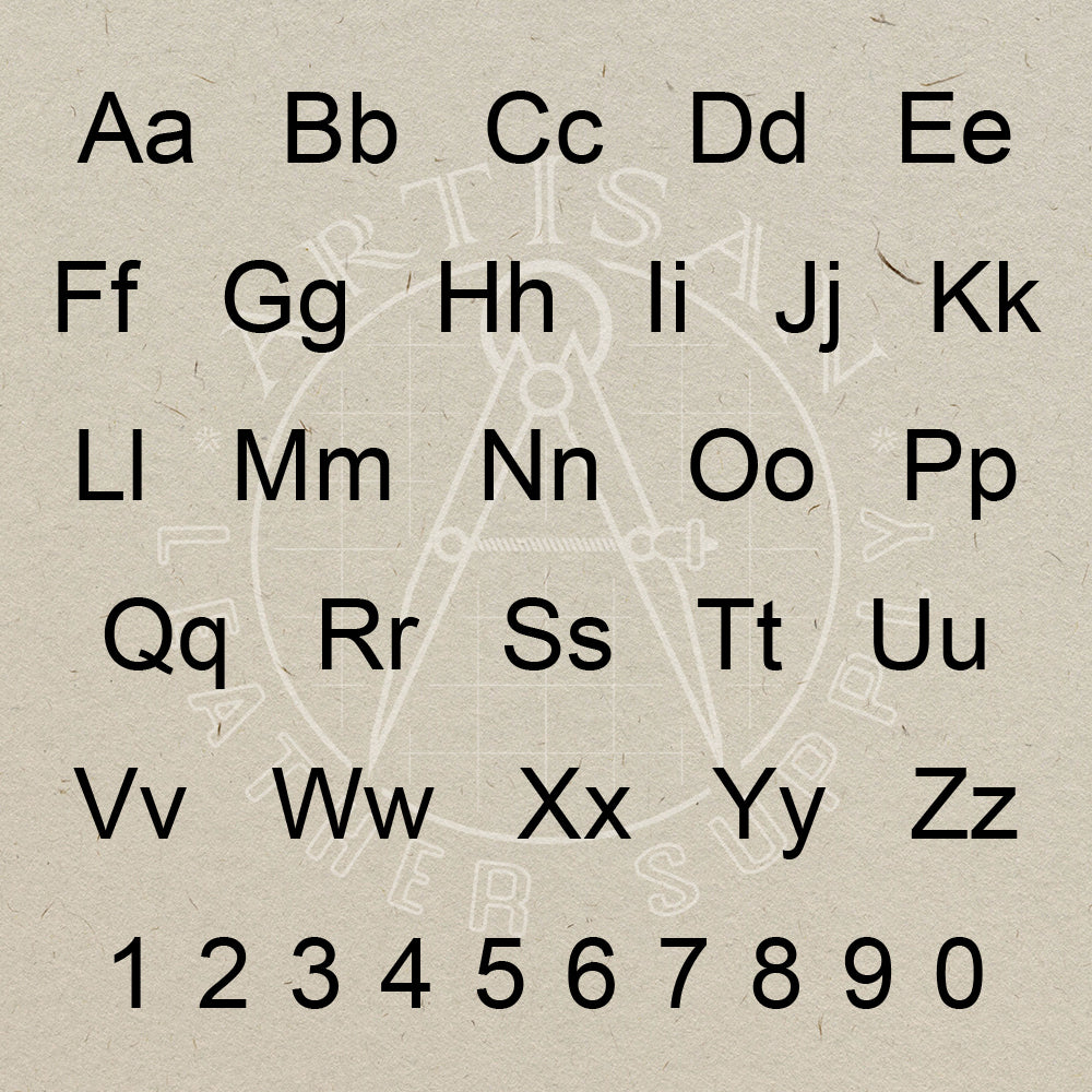Brass Letter Set