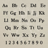 Brass Letter Set