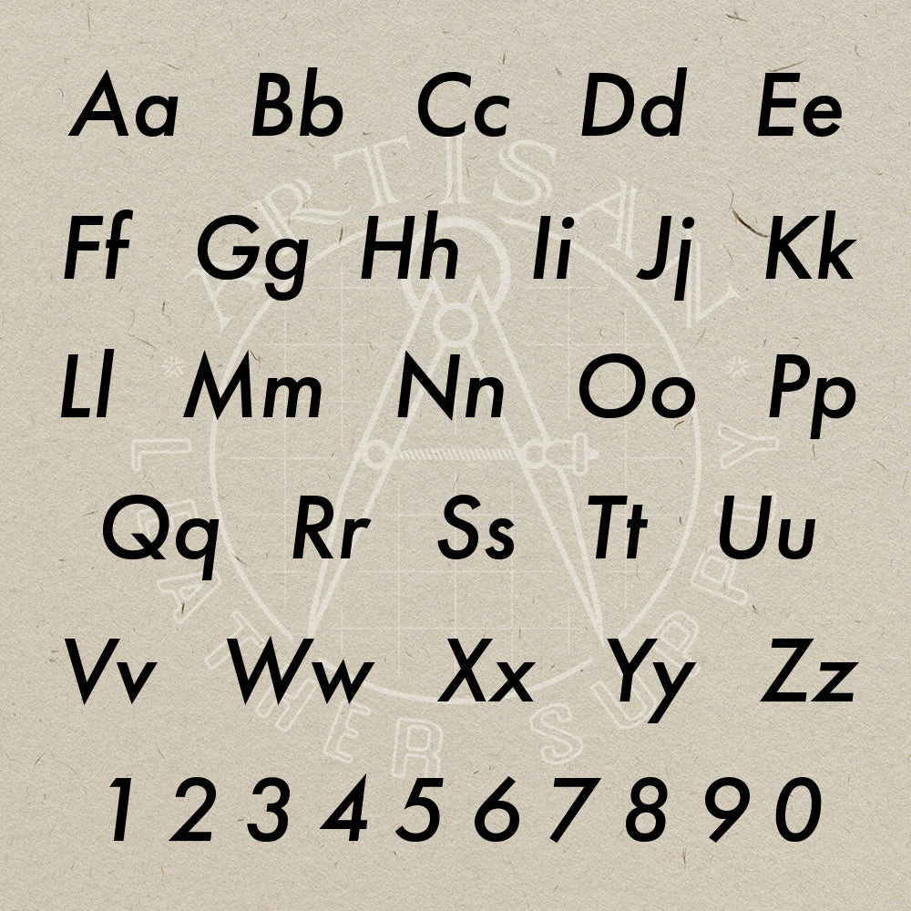 Brass Letter Set