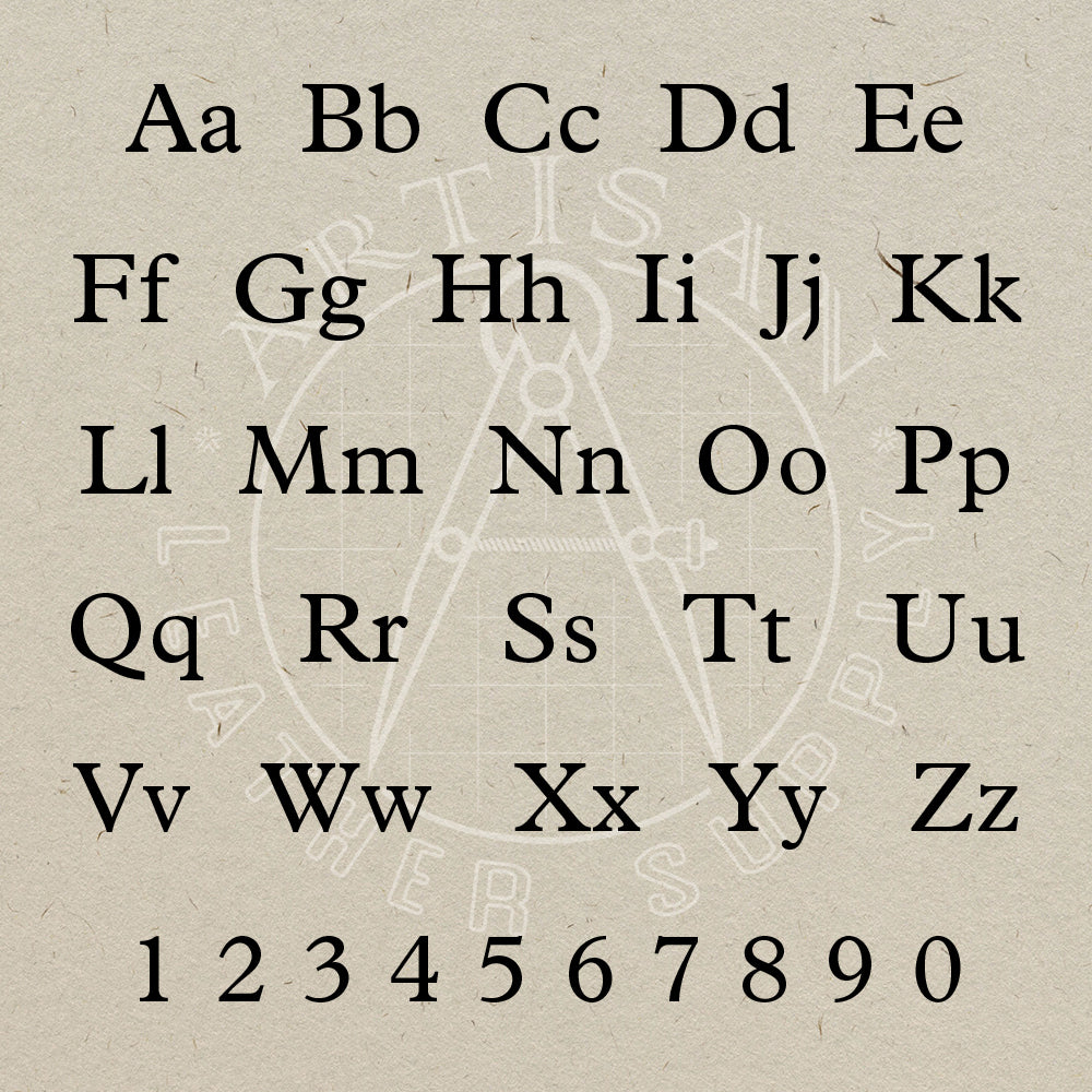 Brass Letter Set