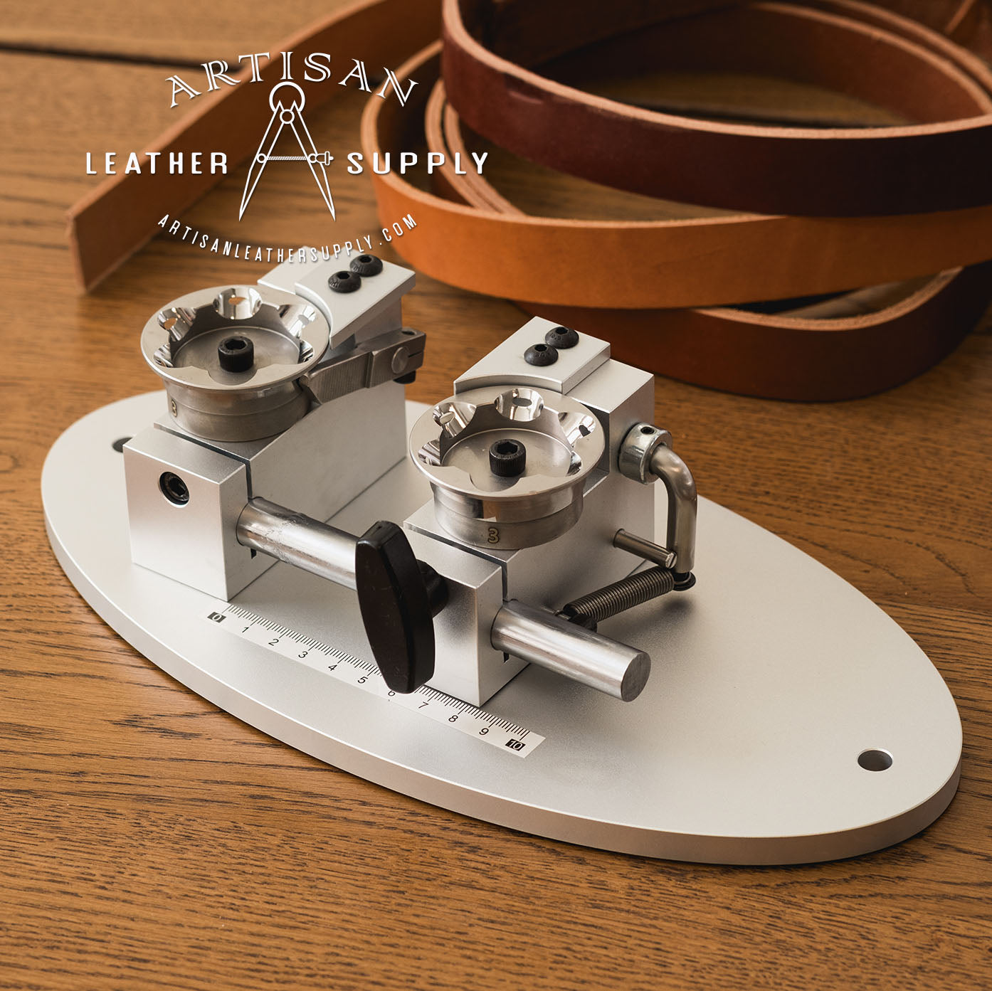 The Strap Edge Pro beveler designed to trim the leather strap edge or belt blank edge.