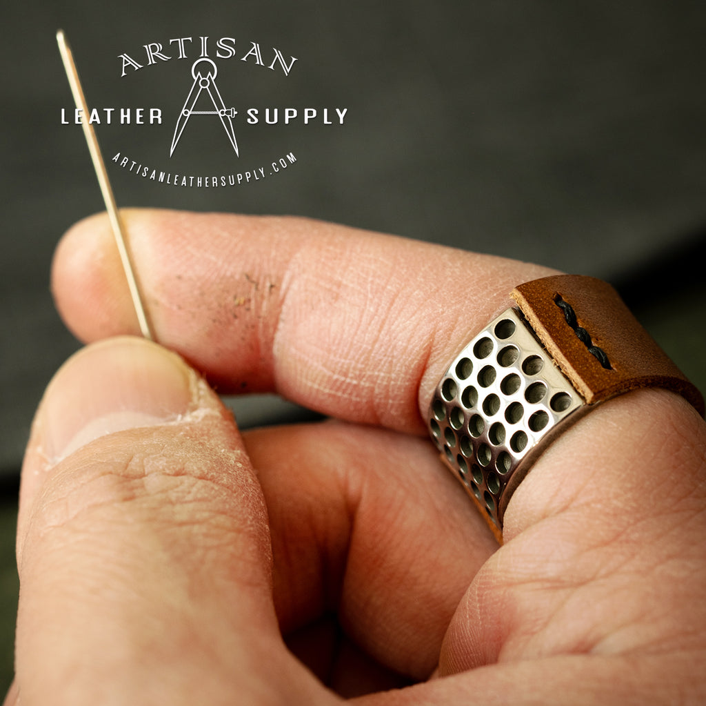 Metal sewing thimble – artisan leather supply