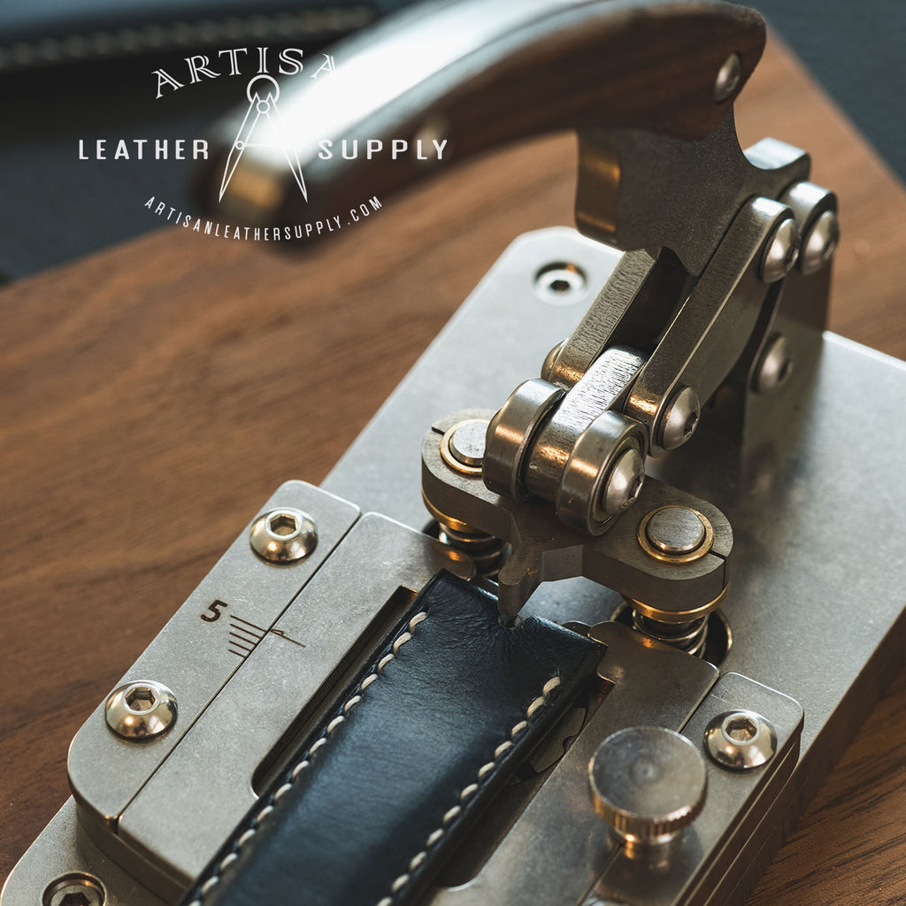 Watch strap notch cutter – artisan leather supply