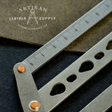 Artisan Leather Supply Stainless Steel Belt Punch Guide