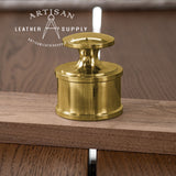 Leather Weight - Brass