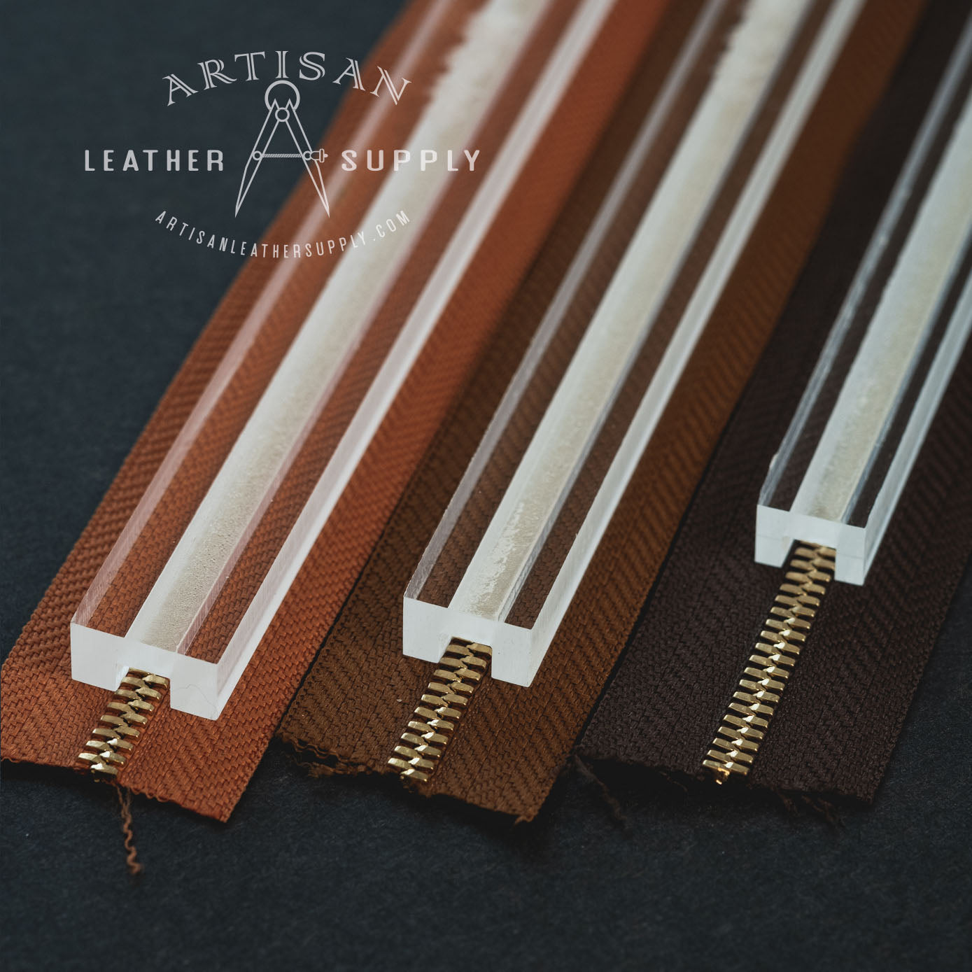 Acrylic Zipper Glue Guide artisan leather supply