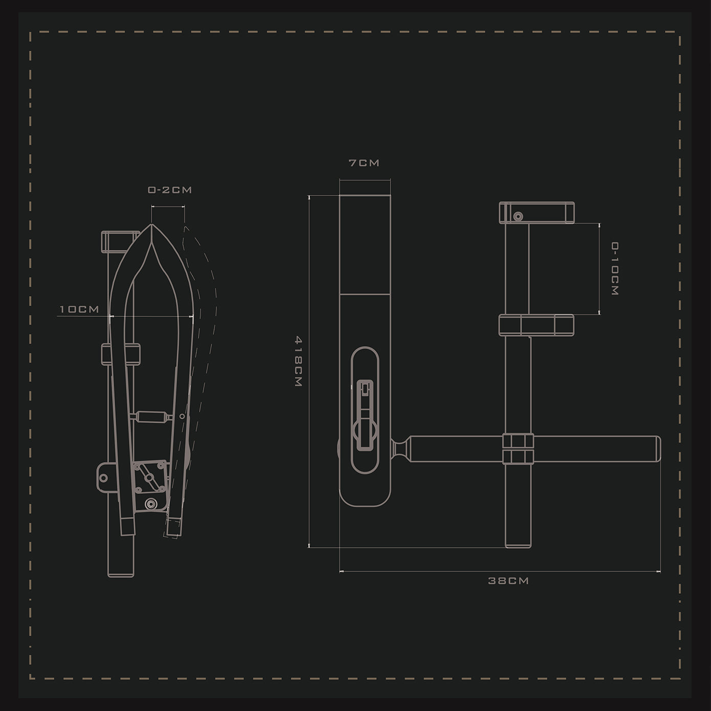 Maxita Stitching Clamp - Aluminum Alloy