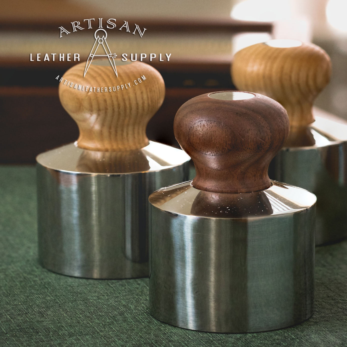 Leather Weight - Stainless Steel