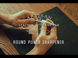 Round punch sharpener